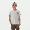 Youth Tee - Tackle Shop - Heather Oatmeal