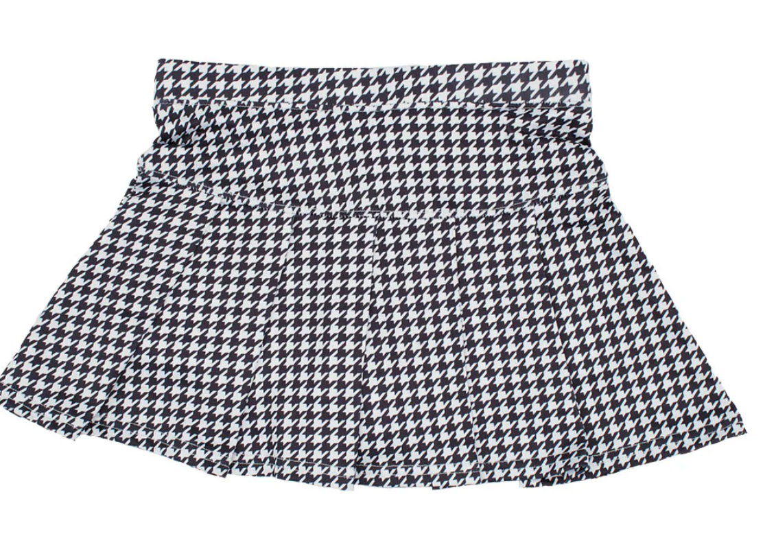 Tennis Skort - Houndstooth