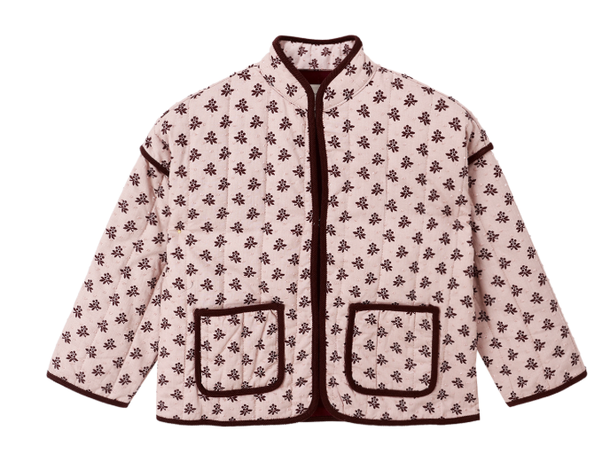 Quilted Jacket | Blush Fleur