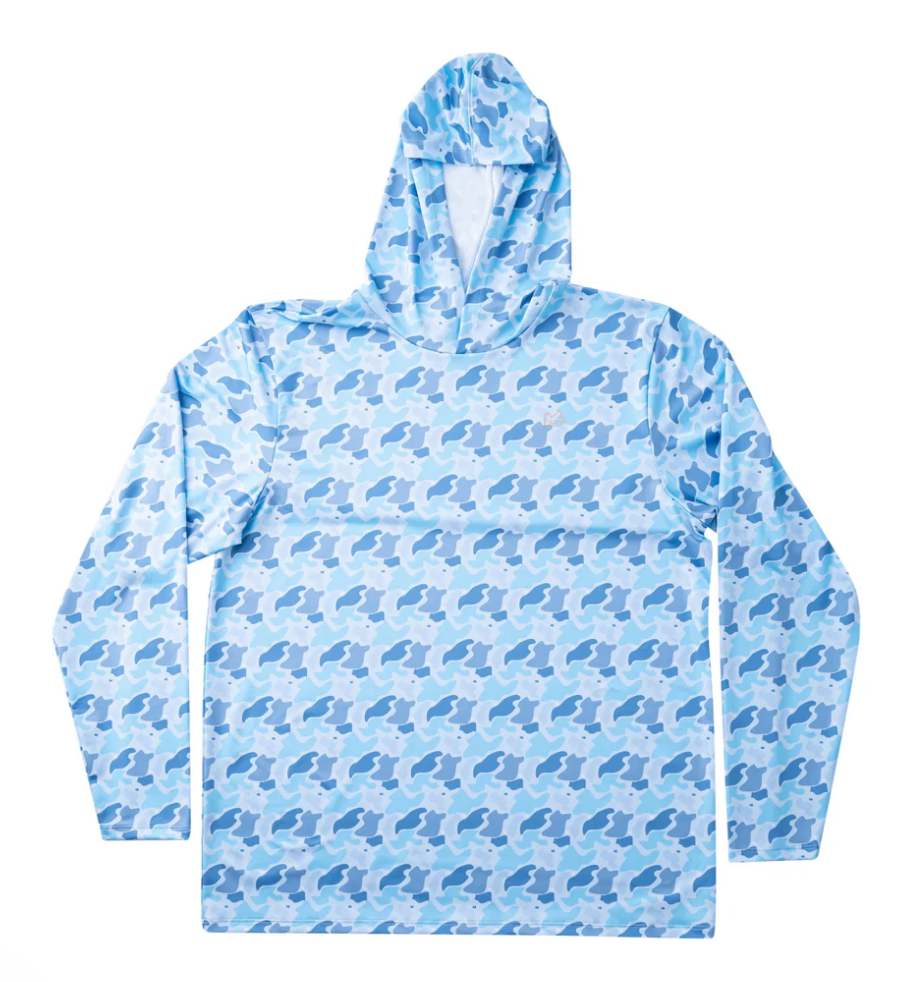 Men's Windsurfer Camo Performance Hoodie