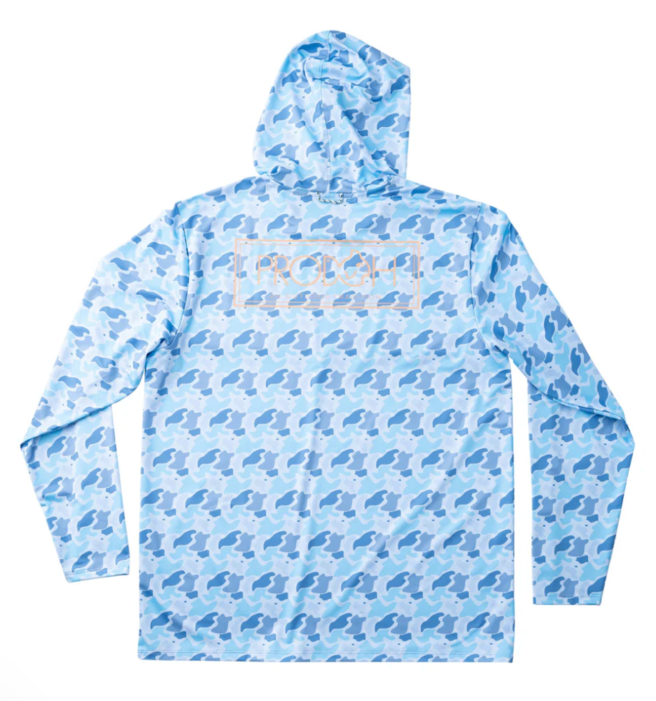 Men's Windsurfer Camo Performance Hoodie