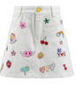 Be You Doodle Denim Skirt