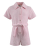 Embossed Emoji Terry Romper