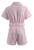 Embossed Emoji Terry Romper