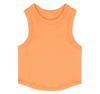 Cropped Racerback Tee