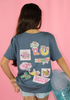 Howdy Embroidery Patch T shirt