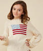 American Flag Knit Sweater