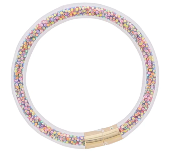 Glitter Tube Bracelets