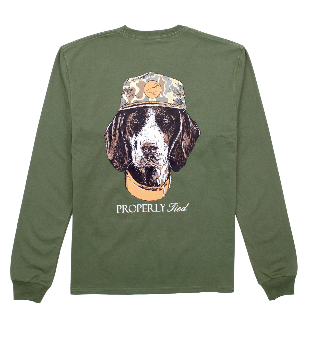 Man's BestFriend  LS Olive