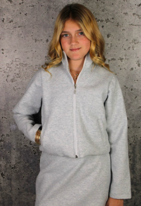 Long Sleeve Jacket - Grey