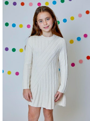 Tan Suede Sweater Dress