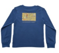 LS Christmas Postcard Graphic Tee