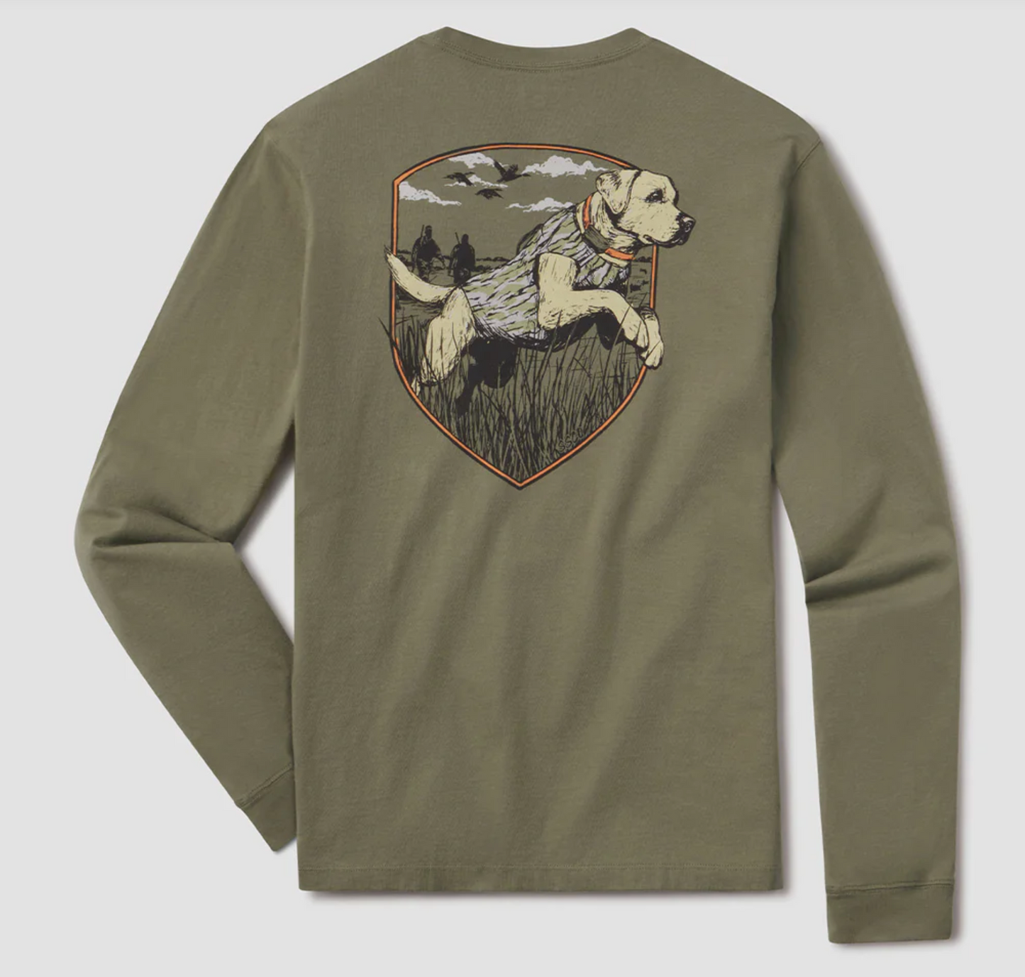 Youth Bayou Retriever Tee LS