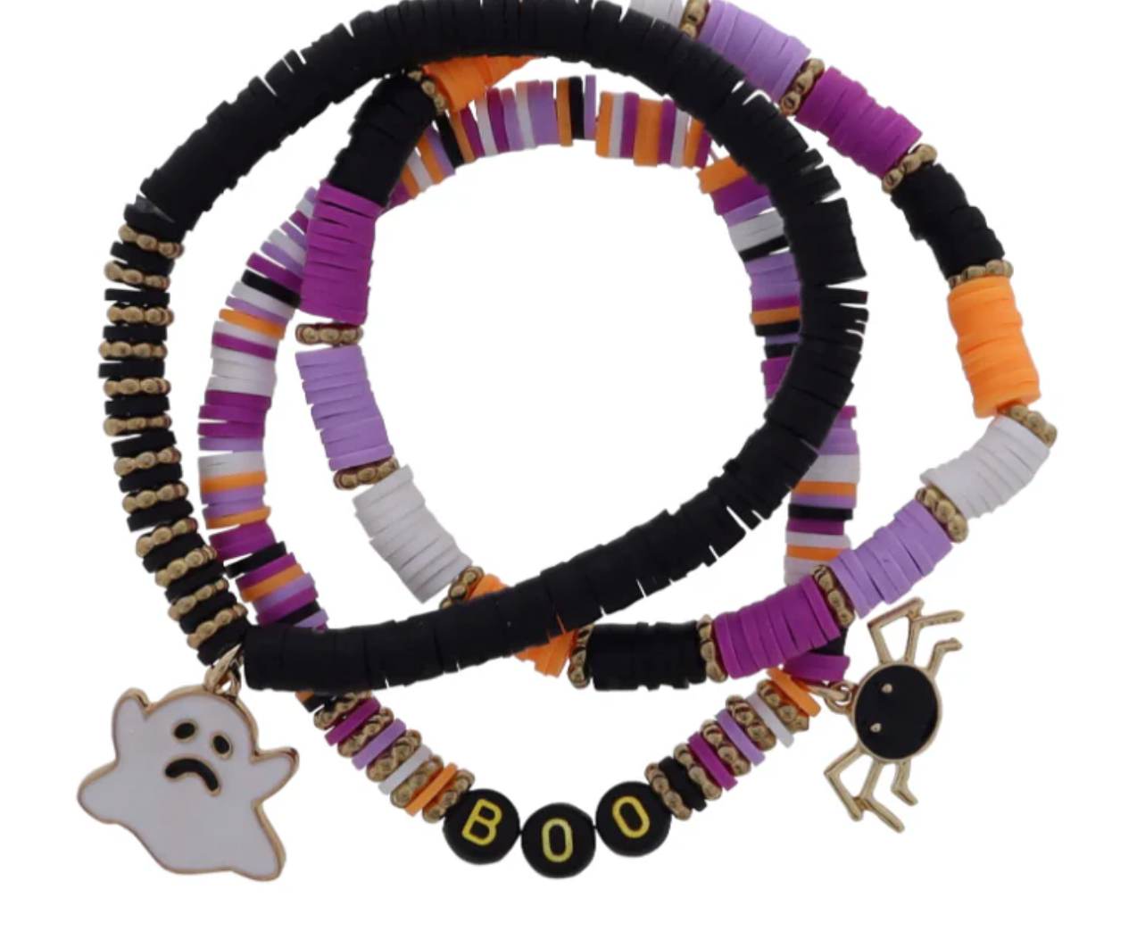 Set of 3 Halloween Bracelets