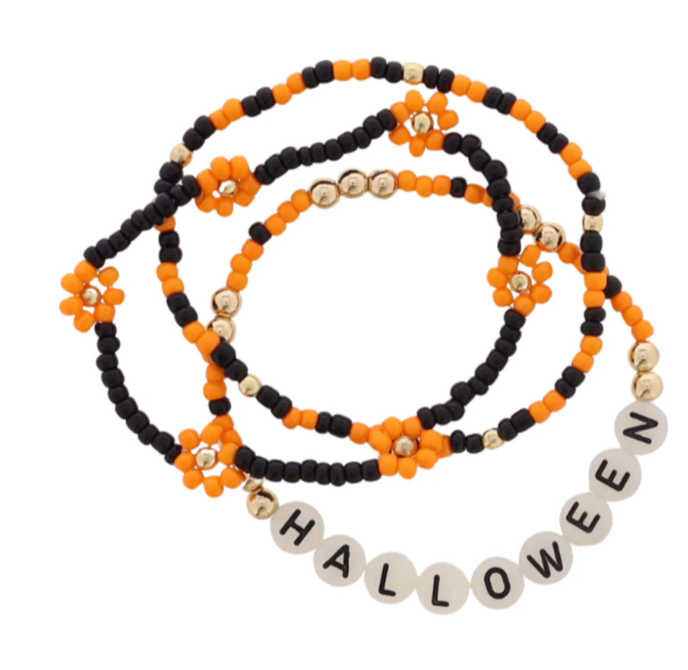 Set of 3 Halloween Bracelets