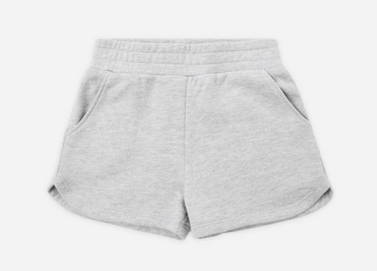 Soren Sweat Short || Heathered Ash