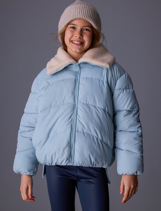 Lake Jacket Girl Sherpa Puffer Jacket