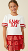 Game Day Puff Sleeve Top