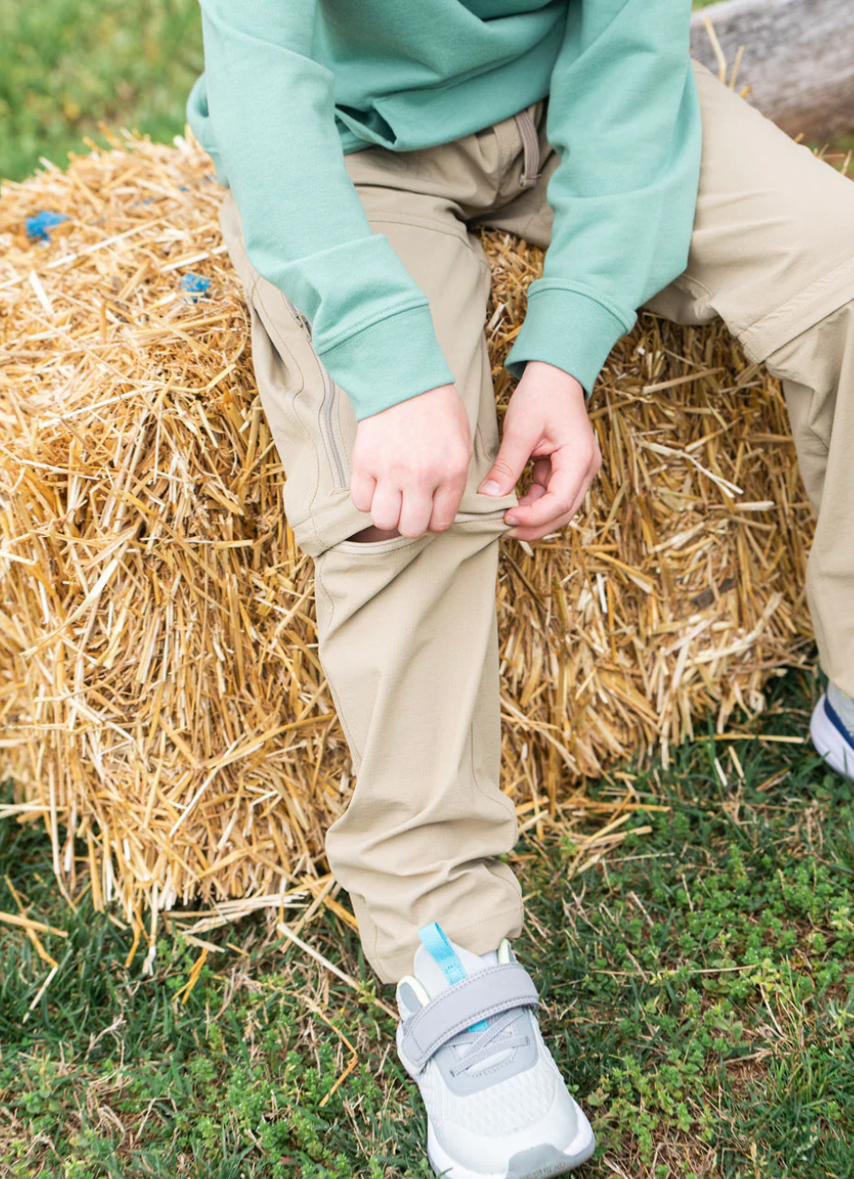 Boys Zip Off Cargo Pant