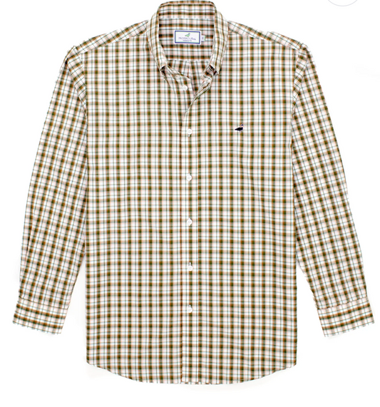 Seasonal Sportshirt Olive Grove