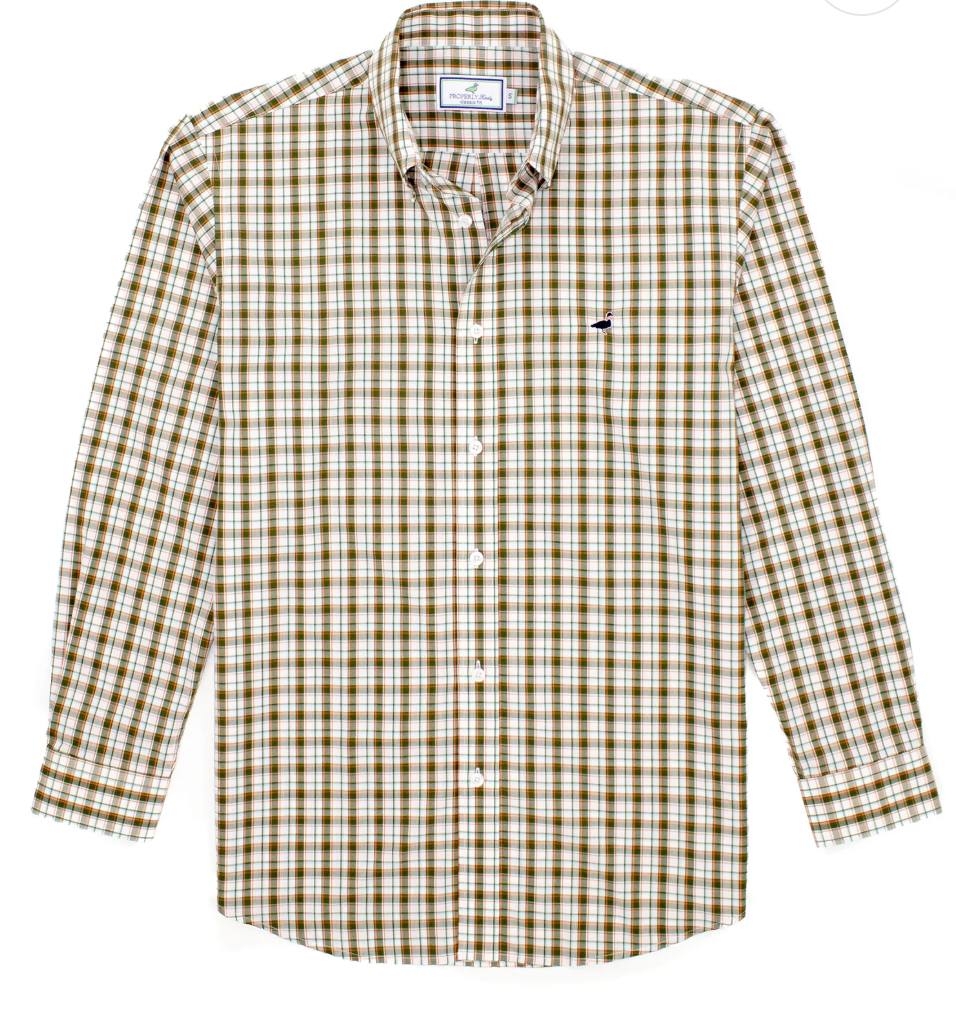 Seasonal Sportshirt Olive Grove
