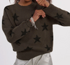 Girls Knitted Star Sweater