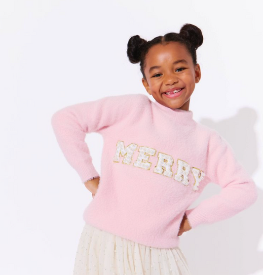 Pink Merry Pearl Sweatshirt