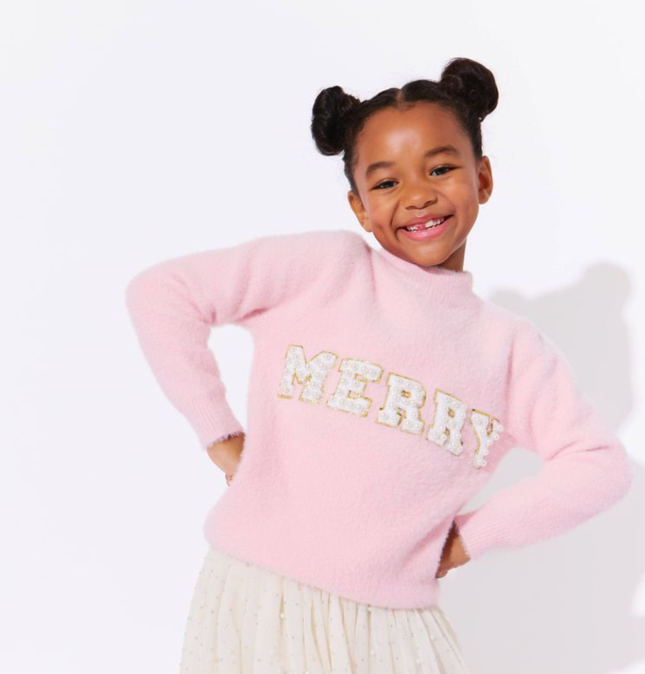 Pink Merry Pearl Sweatshirt