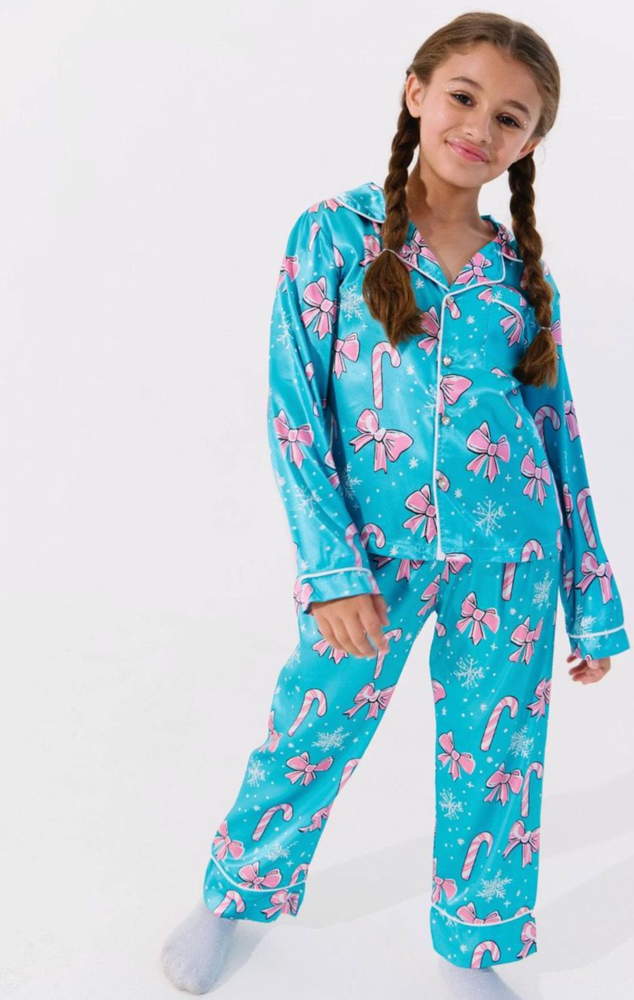 Candy Cane Silky Set