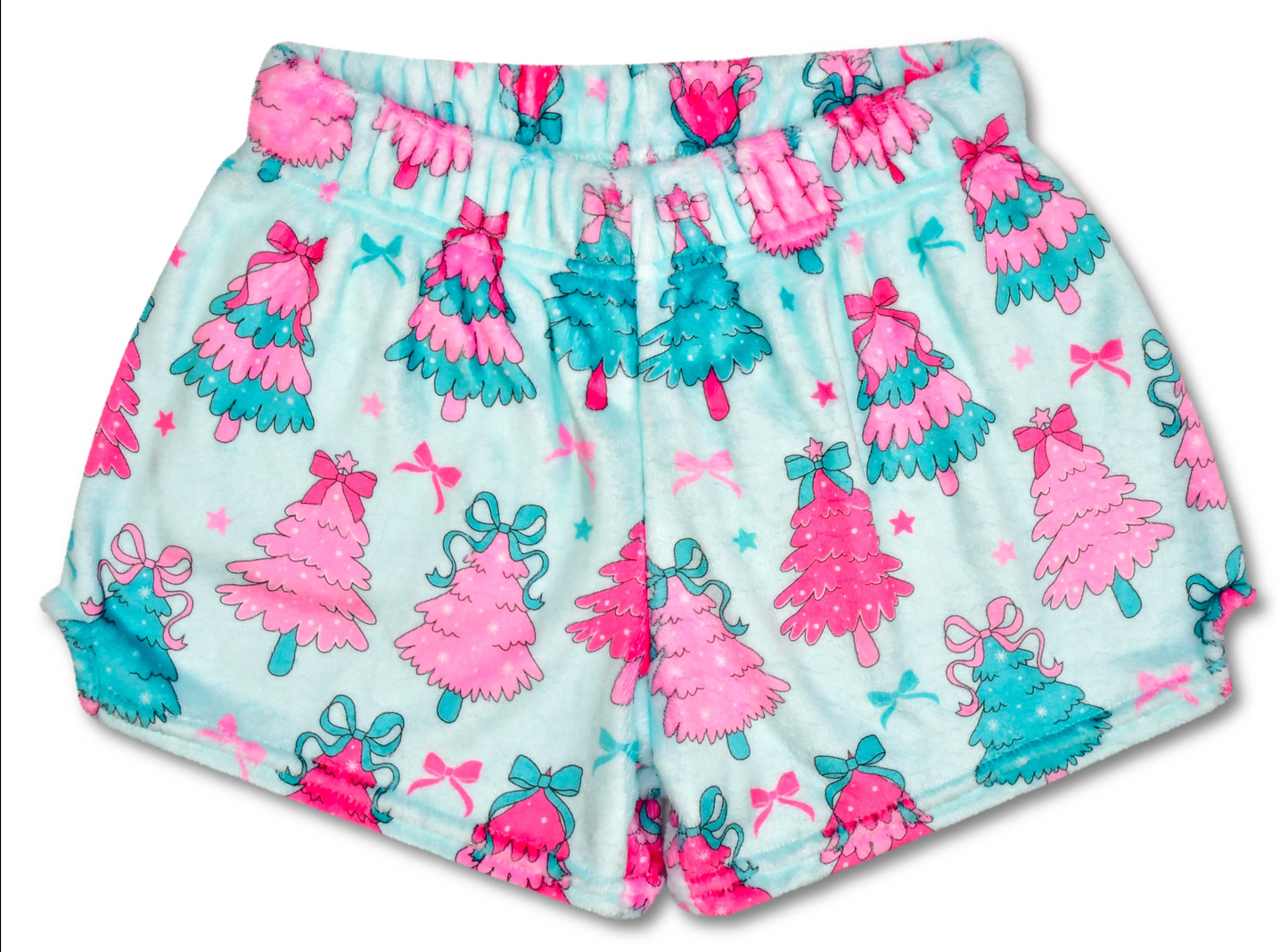 Fancy Tree Plush Shorts