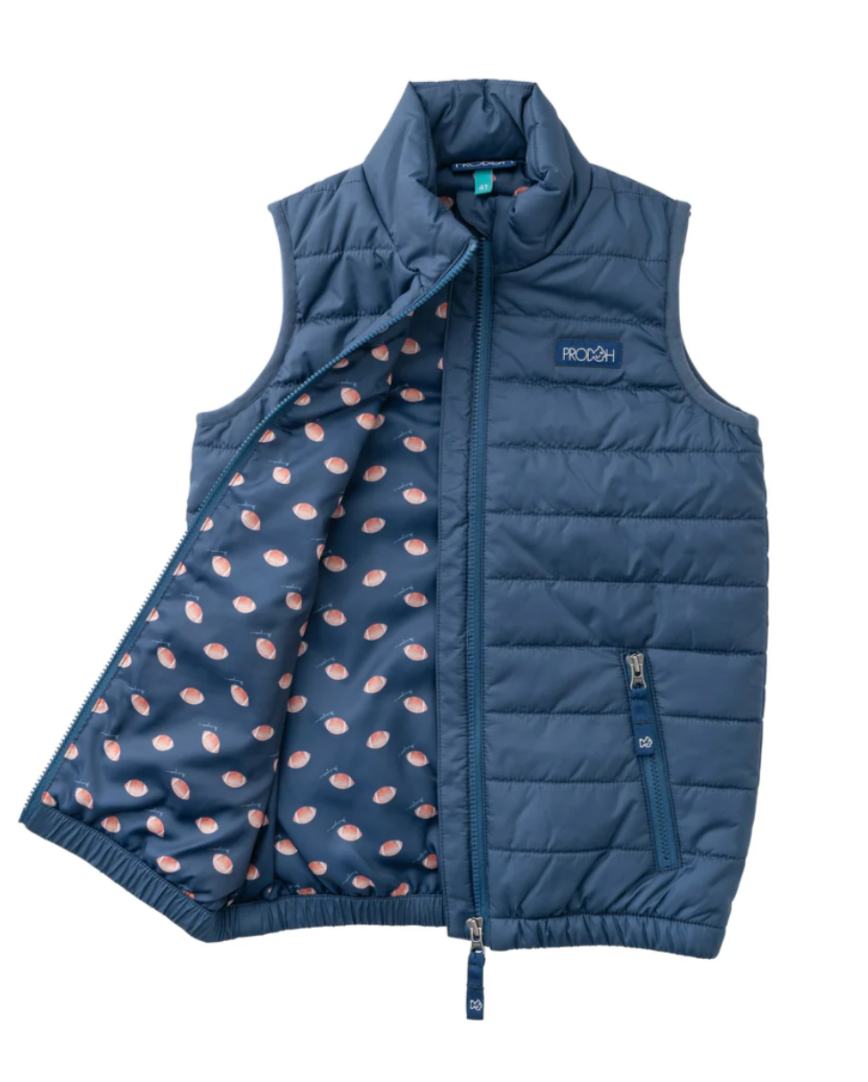 Football Puffer vest