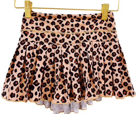 Classic Leopard Mini Skort