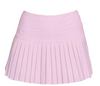 Pink Stripped Mini Pleated Skort