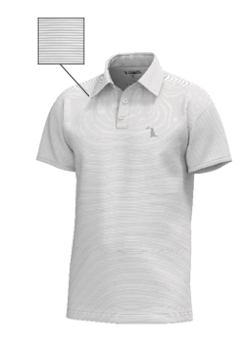 Palms Polo - LIGHT GREY
