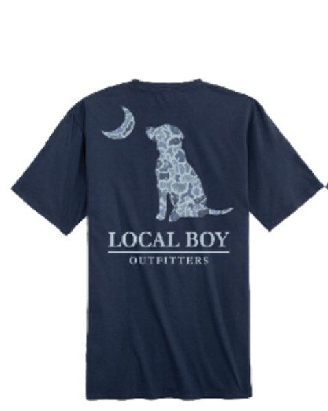 Youth LCF Cobalt Dog + Moon SS Tee