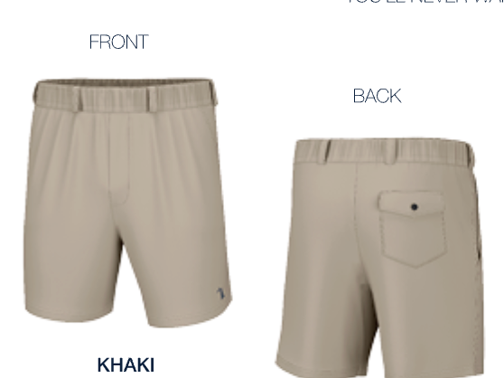 Khaki Volley Shorts
