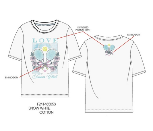 Love Tennis Club Graphic Tee