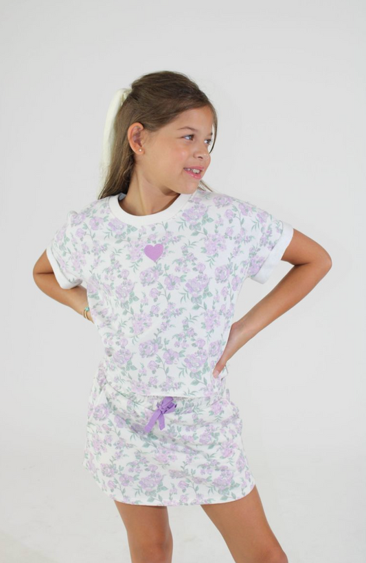 Floral Print "Happy looks Good on You" Set