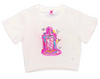 Sippin on Pink Custom Art Tee