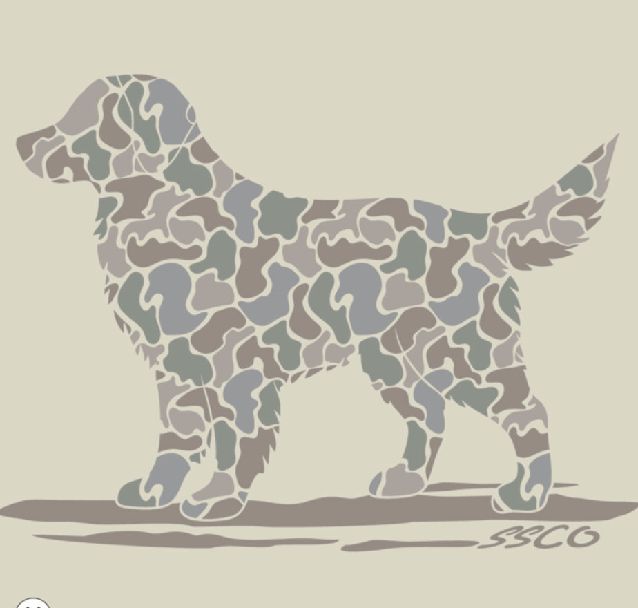 Youth Camo Retriever Tee SS