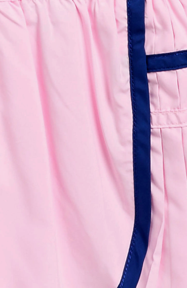 Kids Athletic Pleat Shorts