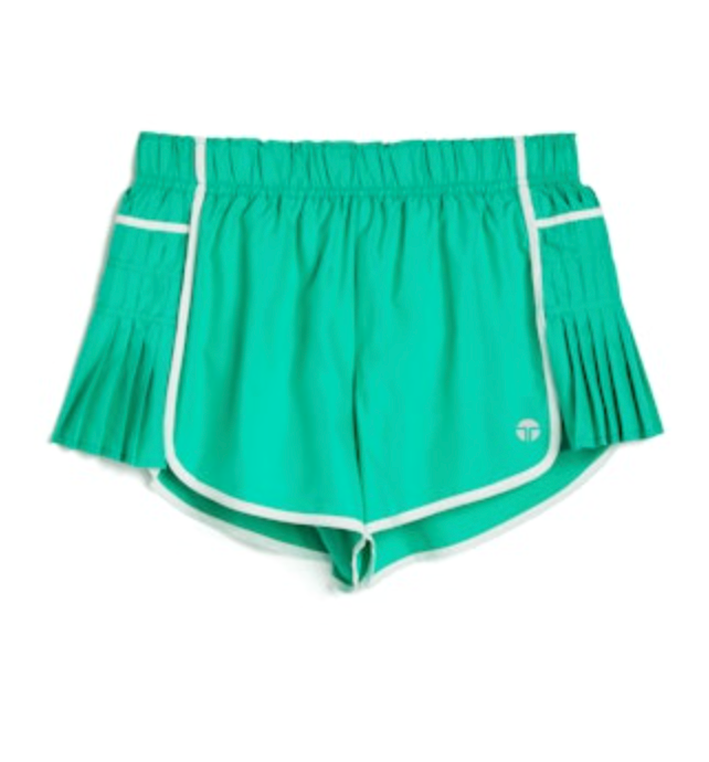 Kids Athletic Pleat Shorts