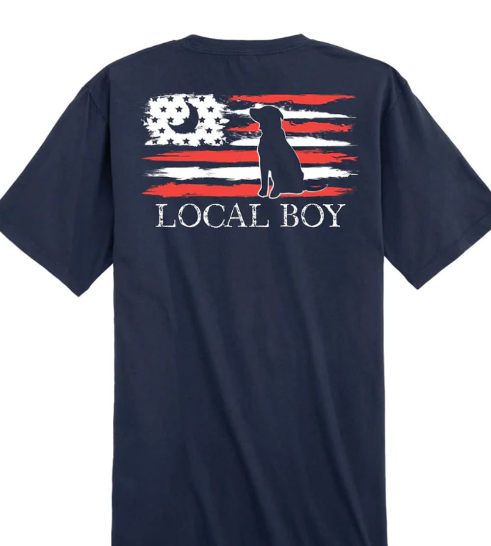 Painted USA SS Tee