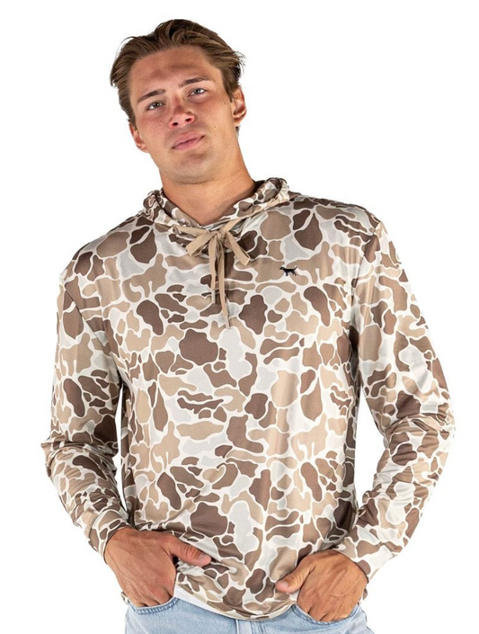 Performance Camo Pullover - Mens
