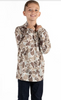 Boy Quarter Zip Performance Camo