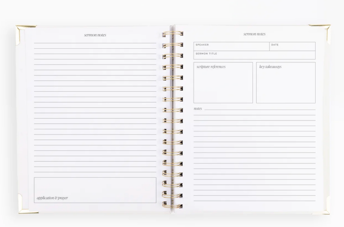 Journal Sermon Notes