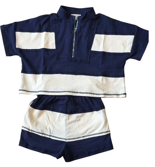 ColorBlock Navy Set