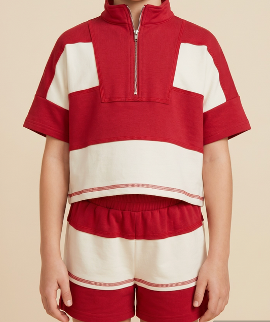 ColorBlock Red Set