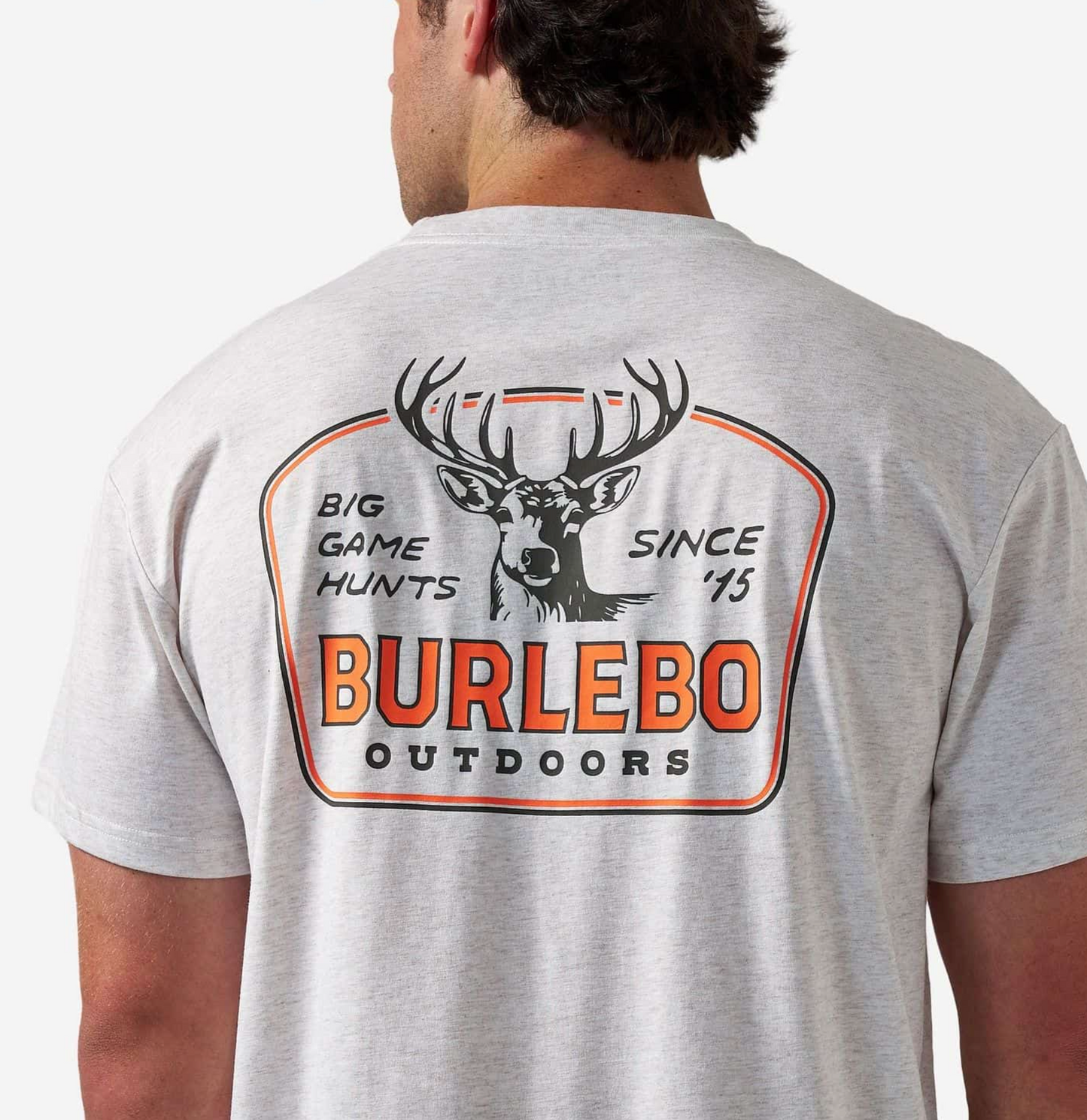 SHORT SLEEVE TEE - BIG GAME HUNTS - OATMEAL