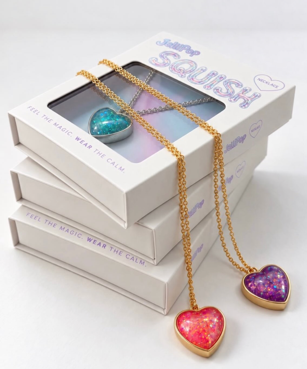 Squishy Necklace Heart